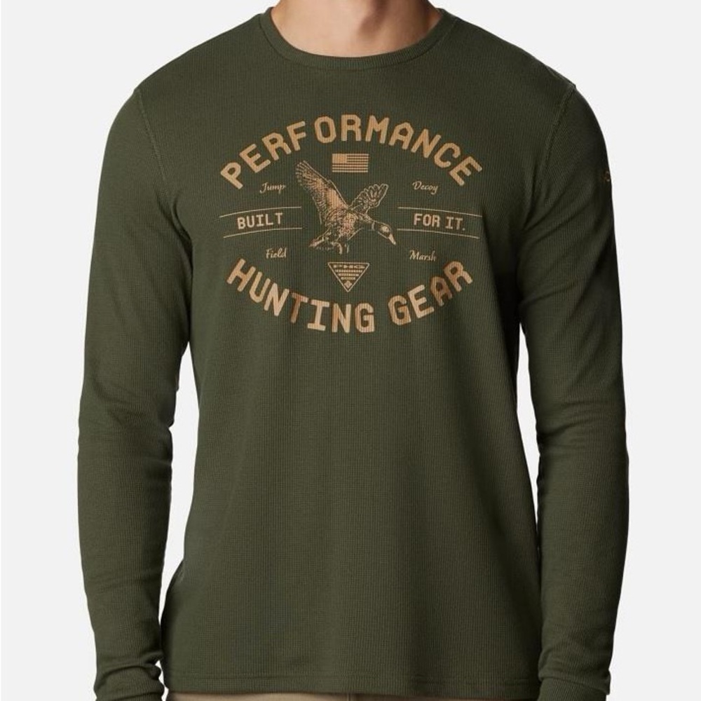 Columbia PHG “Built For It” Shirt‎ | Boys 18/20 | Hunter Green